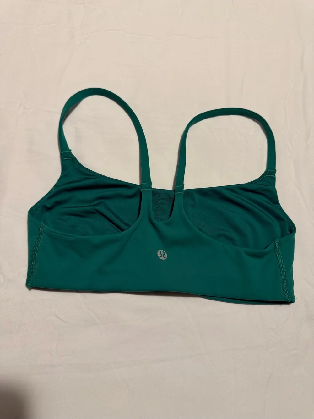 lululemon athletica Teal Green Strappy Sports Bra
